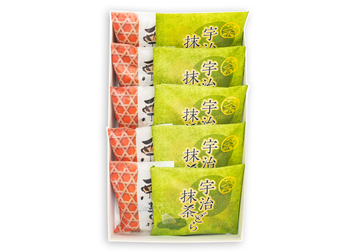 栗まつり・宇治抹茶どら　10個入