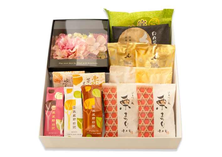 【送料無料】母の日ギフト　アーティシャルフラワーセット（雅）