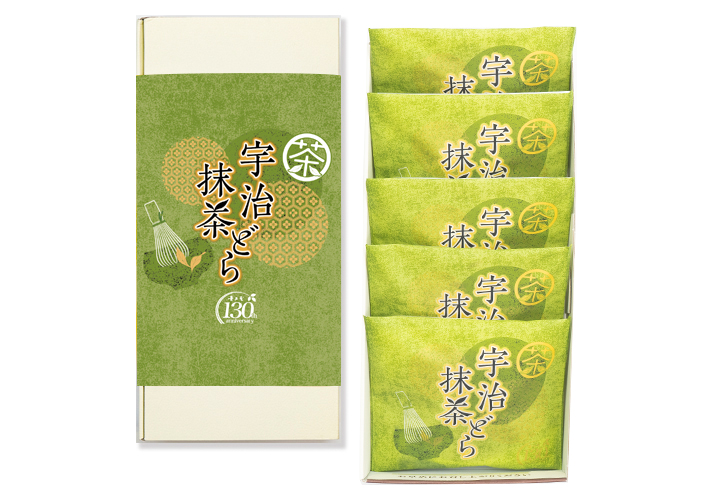 宇治抹茶どら　5個入