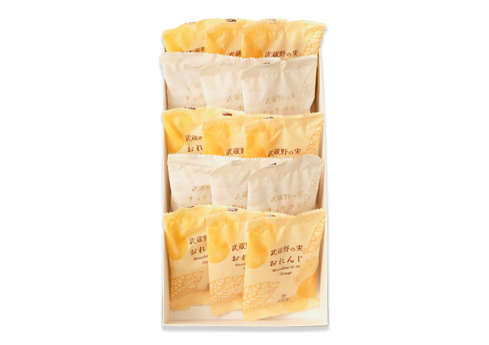 武蔵野の実リッチみるく・おれんじ　15個入